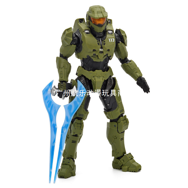 光环5士官长halo游戏光晕无限1/12可动模型人偶手办摆件礼物盒装