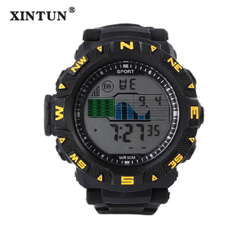 New Electronic Watch Korean Fashion Men's and Women's Sports Luminous Alarm Clock Waterproof Multi-Function Watch Factory Wholesale