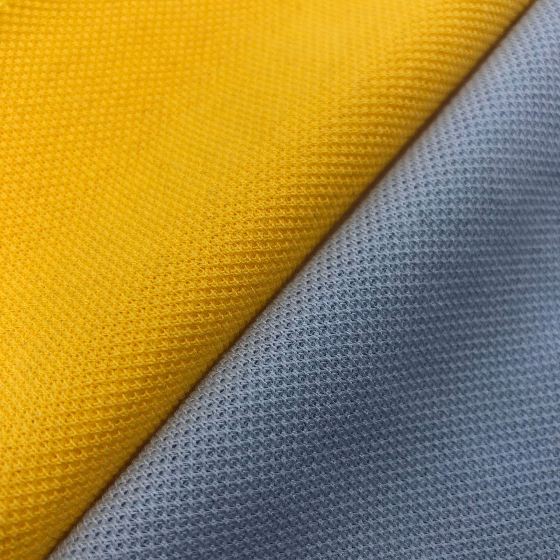 现货26s32s珠地 涤棉珠地鸟眼网眼布 夏季休闲衬衫polo衫面料