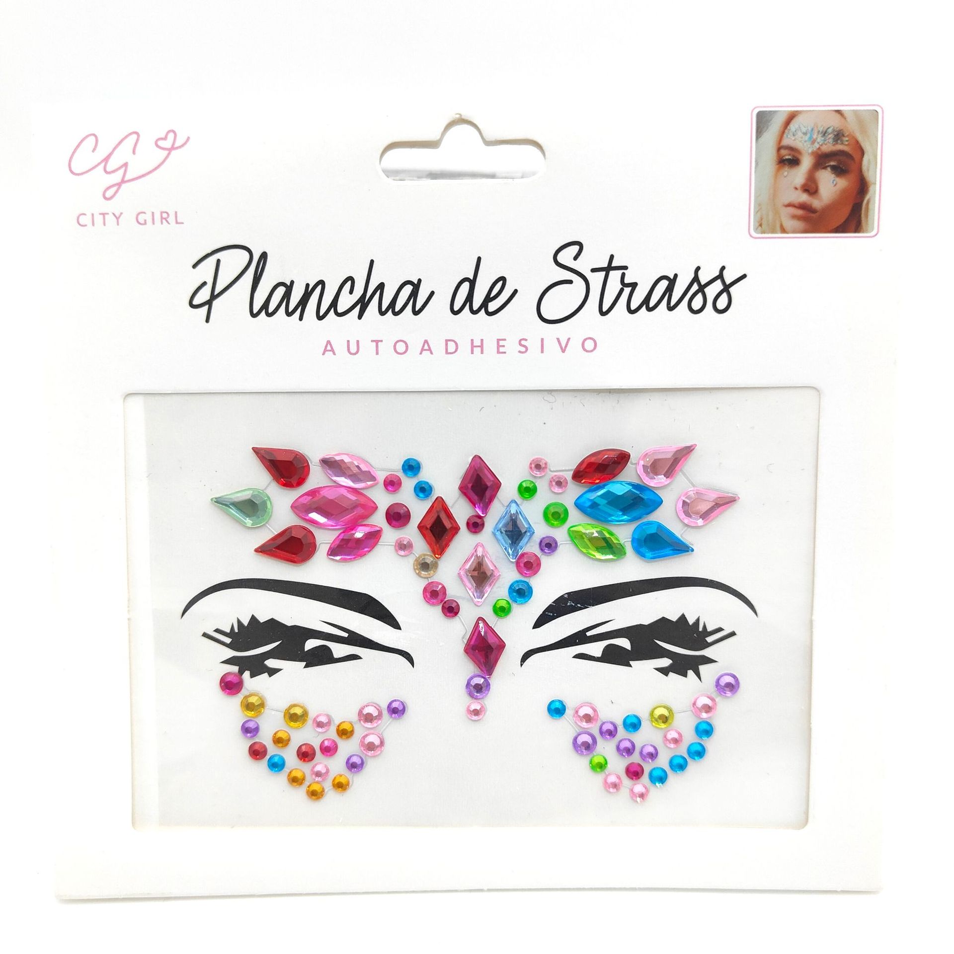 European and American Partjoy Music Festival Makeup Special Effects Eye Face Rhinestone Face Diamond Sticker Eye Corner Eyebrow Colorful Crystals Ornament