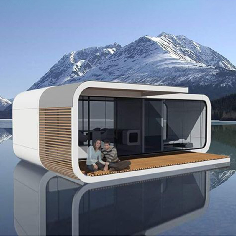户外太空舱移动民宿智能酒店简易铝合金集装箱玻璃房别墅