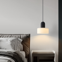 设计师网红创意卧室吧台轻奢简约现代吊线灯意式床头小吊灯感高级