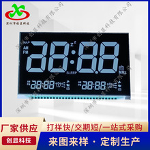 闹钟显示屏 日历万年历LCD显示屏  温度湿度时间显示屏 厂家定制