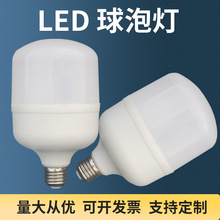 led塑包铝灯泡灯 外贸供货恒流家用高富帅灯泡28w38w48wT泡高亮