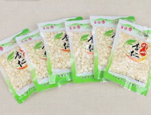 山杏仁传统脱苦工艺盐水杏仁拌凉菜原味腌制杏仁片袋装250g*6