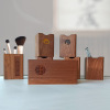 pen container Office desktop solid wood Light extravagance senior Walnut Chinese style Simplicity style leader atmosphere Decoration pen container Office desktop solid wood Light extravagance senior Walnut Chinese style Simplicity style leader atmosphere Decoration