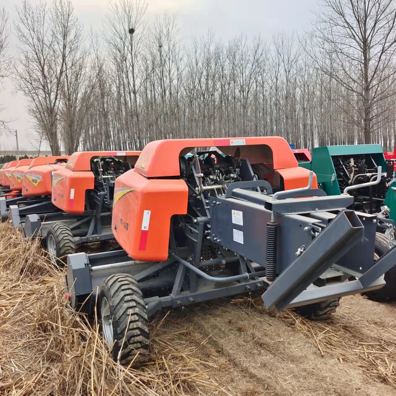 华德牧草青储打捆机 农作物秸秆小型捡拾器-阿里巴巴