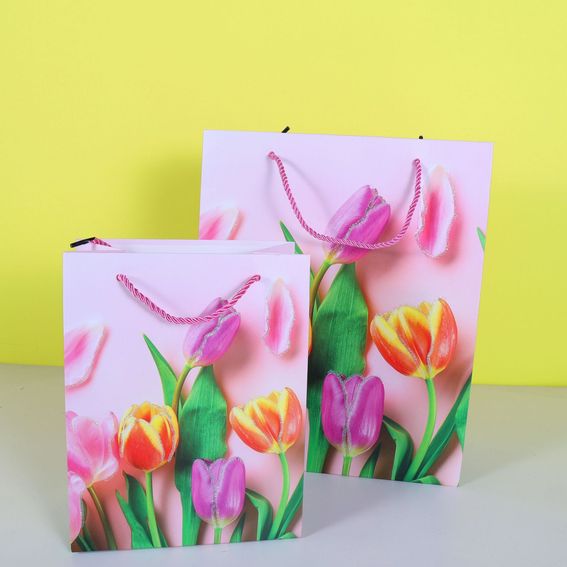 Exclusive for Cross-Border Mother's Day Gift Bag Waterproof Paper Bag Wholesale Children's Full Moon Banquet Gift