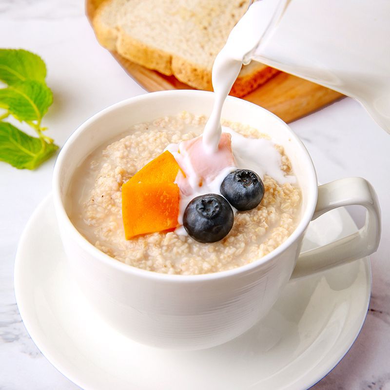 无蔗糖高纤燕麦麸皮冲饮即食懒人速食营养燕麦片900g-阿里巴巴