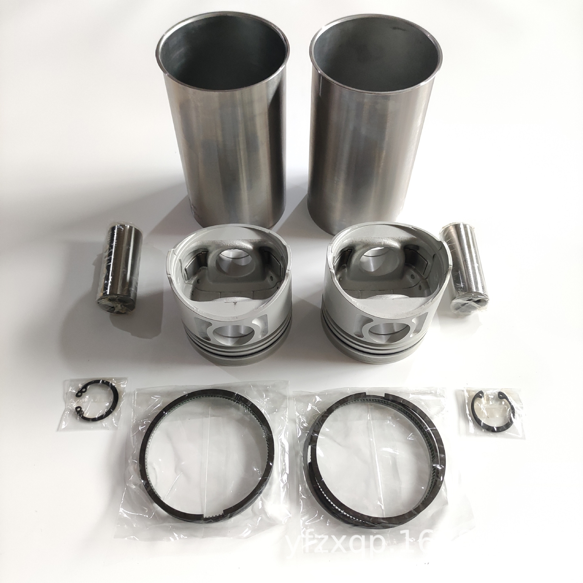 批发零售五十铃4be1发动机四配套 缸套组件 105mm 活塞环销 isuzu