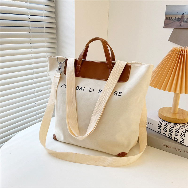 Women's Bag New 2021 Japanese Fashion Shoulder Bags Canvas Bag Crossbody Women's Large Capacity Totes Handbag