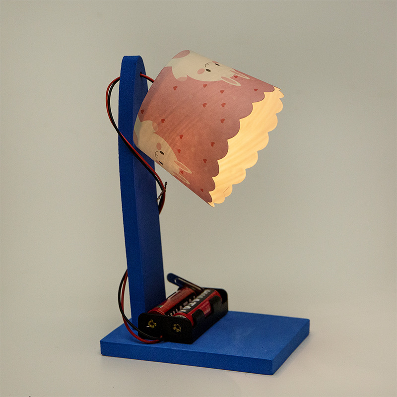 diy手工自制小台灯 儿童科技小制作早教科普实验器材料包科教教具