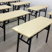 可折叠培训课桌长条桌电脑桌简易餐桌宿舍学习桌家用出租屋书桌子
