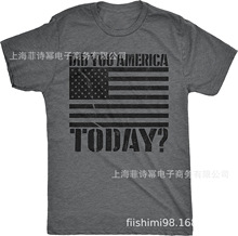 男士 Did You America Todaying 趣味美国 T 恤爱国派对Murica