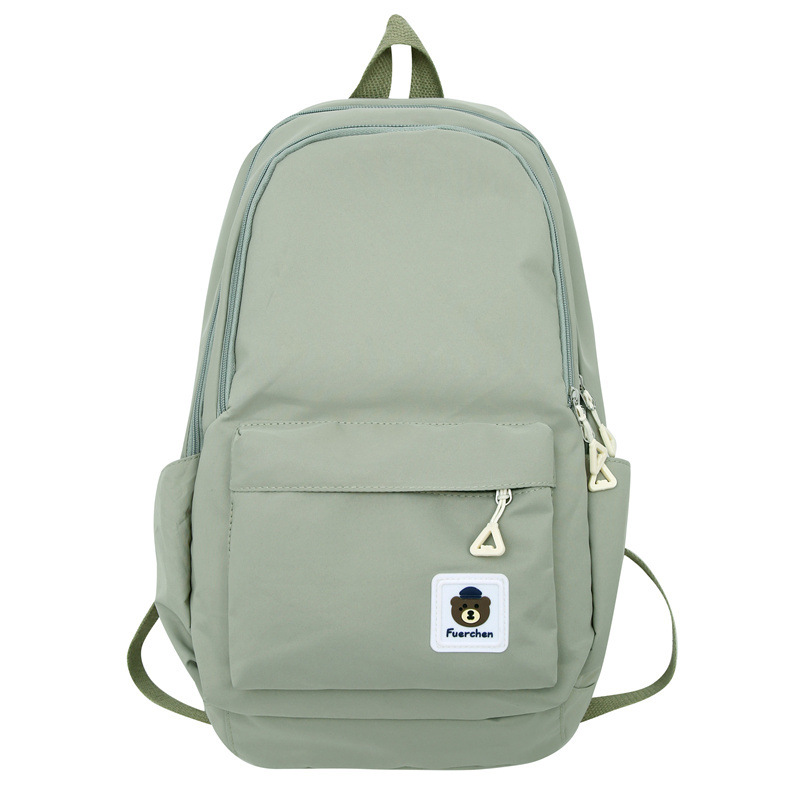 Wholesale 2023 New High School Student Bag Women's Lightweight Outdoor Leisure Bag Men's and Women's Simple Backpack