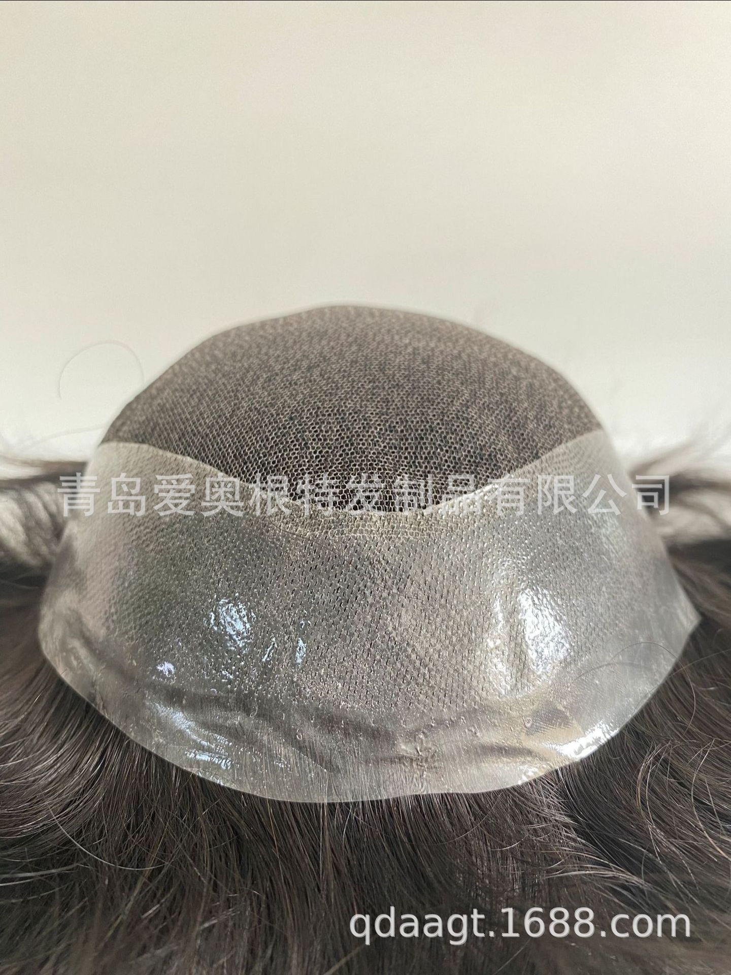 假发 男士发块外贸发块印度发出口欧美 工厂直销真人假发