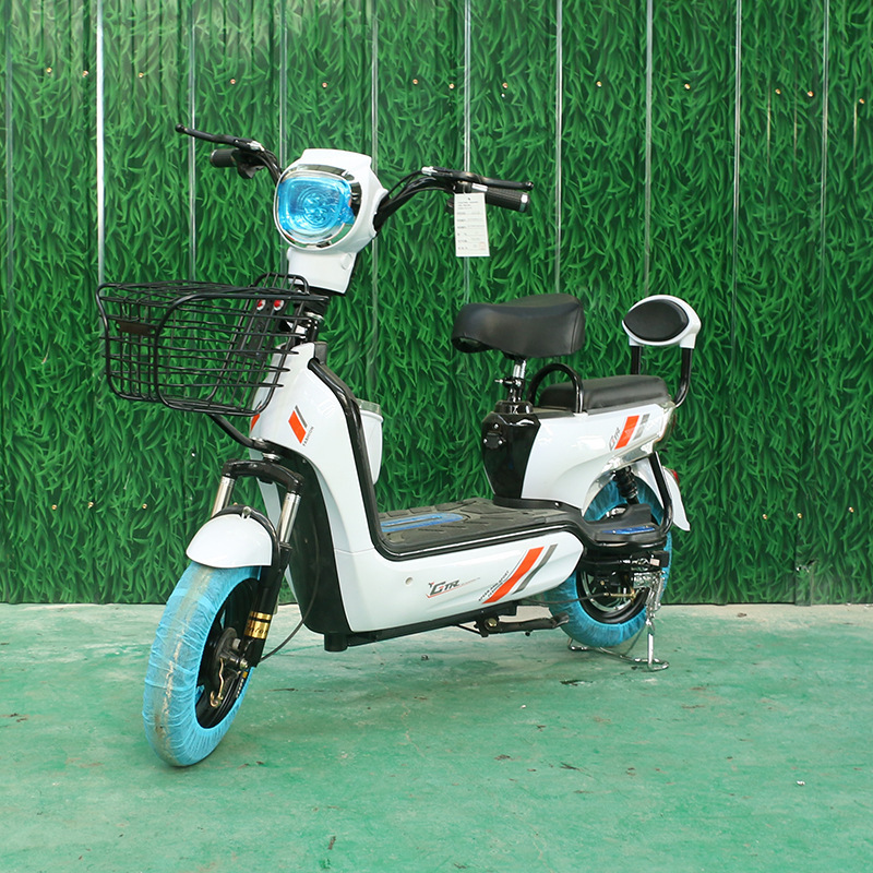 48v电池金丝猴电动车 成人两轮双人代步休闲电瓶车电动自行车