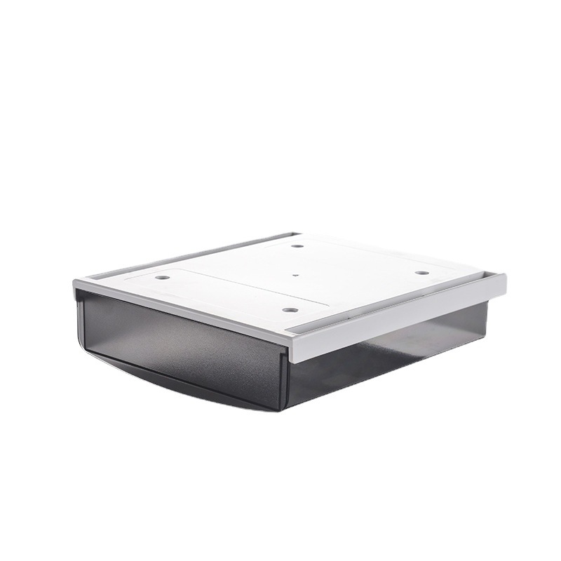 Invisible Drawer-Type Desk Storage Box Desk Stationery Transparent Storage Box Punch-Free Lipstick Plastic Storage Rack