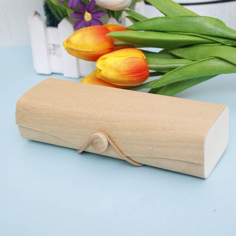 厂家销售木质眼镜盒创意翻盖眼镜包装盒 眼镜包装盒可印logo