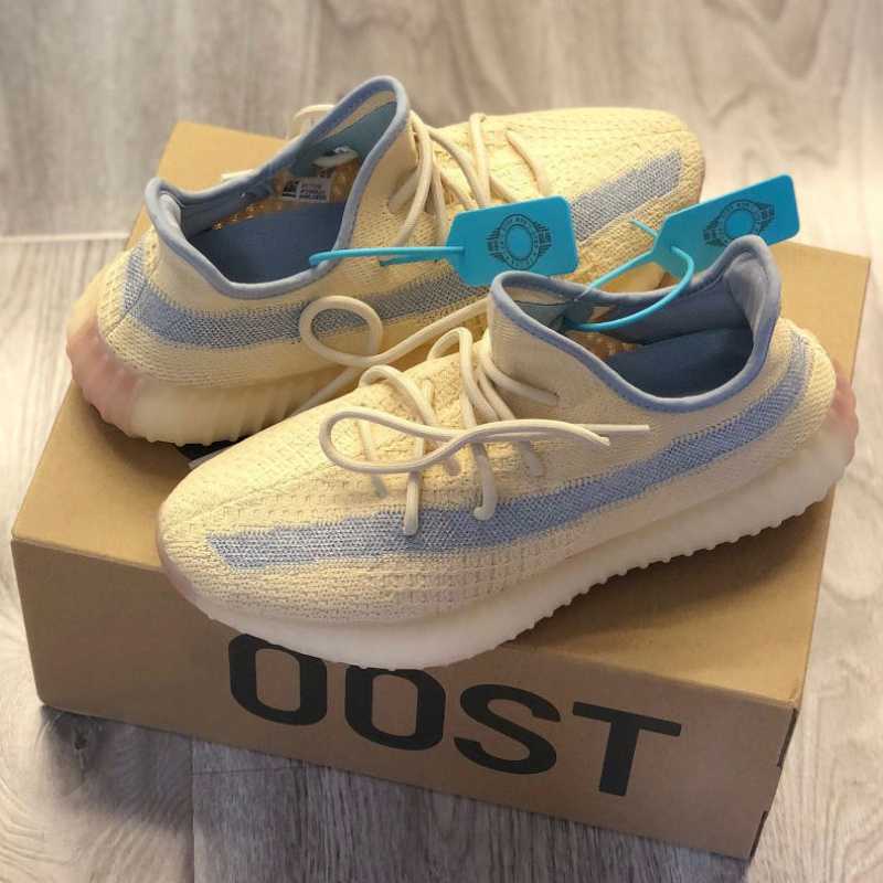 奶油黄椰子鞋男 正版350春秋款莆田潮流百搭情侣休闲运动跑步女鞋