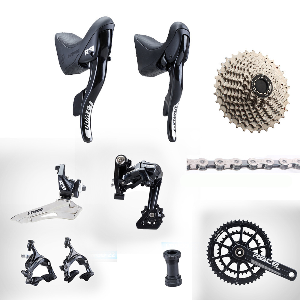 ltwoo蓝图r9公路自行车套件22速手变前拨后拨大套r7000r8000r9100