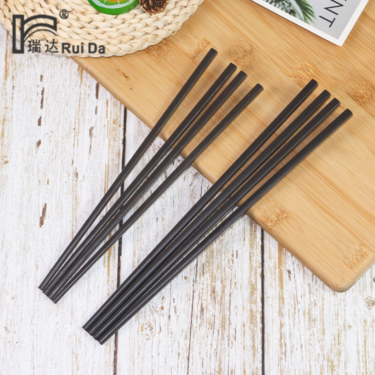 【新款双色】瑞达8/9寸密胺筷子批发 酒店磨砂密胺筷家用消毒筷子