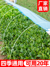 新型农用菜地菜园小拱棚支架实心玻璃纤维杆大棚保温拱杆蔬菜杆兆