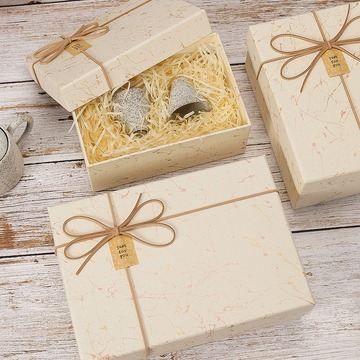 伴手礼盒空盒子生日礼物盒送女生高级感小众礼品盒大号七夕包装盒