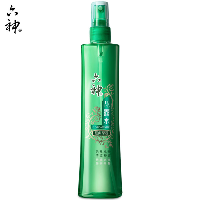 六神花露水经典原香180ml清凉舒爽祛痱止痒提神醒脑祛除异味香水