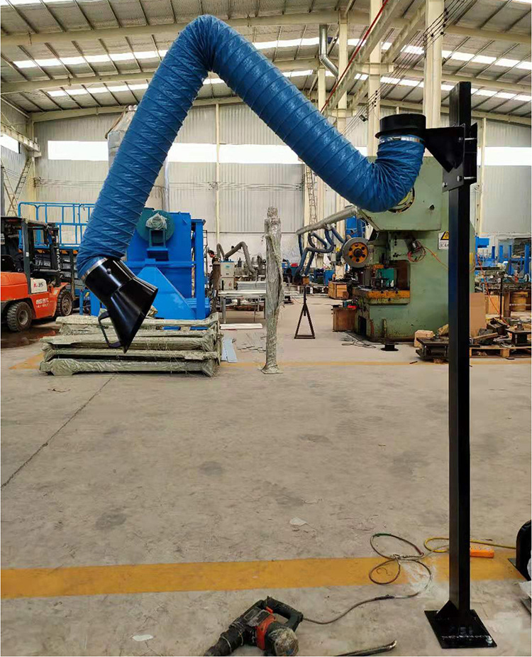 吸气臂挂壁式柔性吸气臂工业除尘吸尘臂焊烟净化器吸气臂厂家