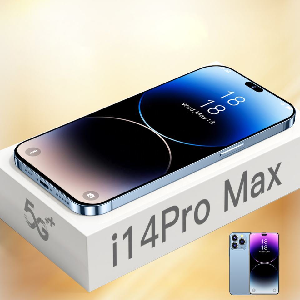 新款I14 Pro Max跨境手机 2+16内存 智能手机7.3英寸穿孔大屏手机