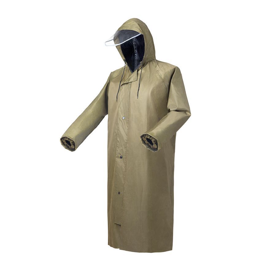 雨衣女男长款加厚雨披连体防暴雨牛津布防水劳保户外徒步旅行保安