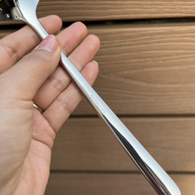 X1AW 韩式圆勺304不锈钢可爱汤勺儿童勺子成人汤匙圆头勺吃饭勺长