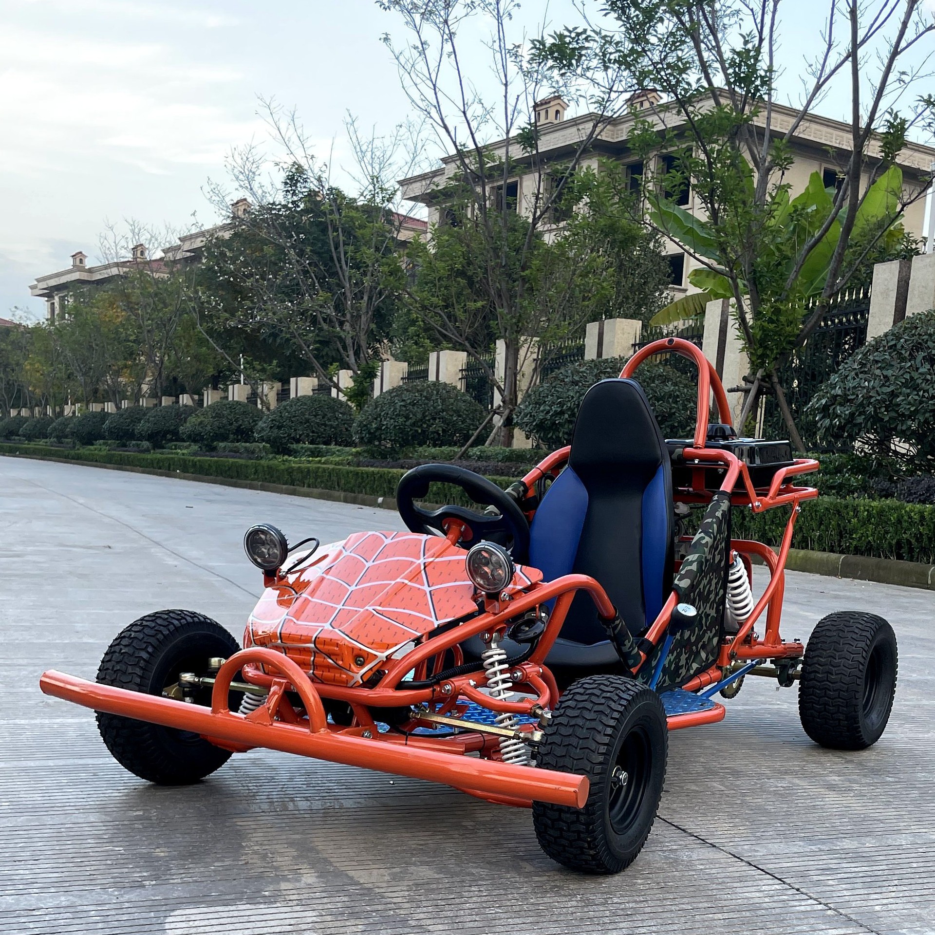 儿童单人款汽油卡丁车四轮越野公园景区场地出租竞技山地沙滩车