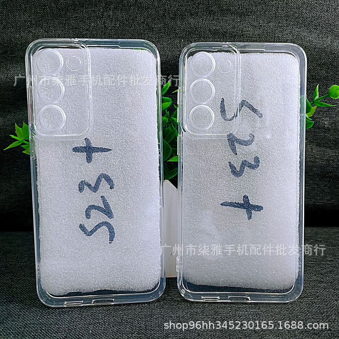 天使眼适用小米POCO X3气囊防摔手机壳精孔直边透明TPU素材保护套