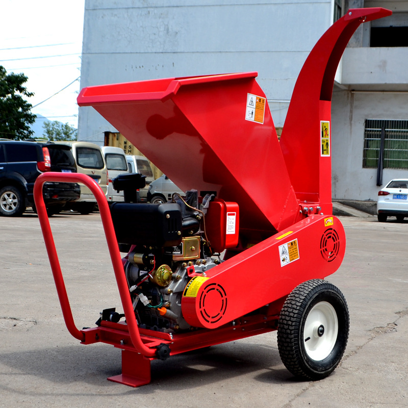 园友之星3zq-8c树枝粉碎机柴油移动枝条切碎机卧式碎枝机厂家直销