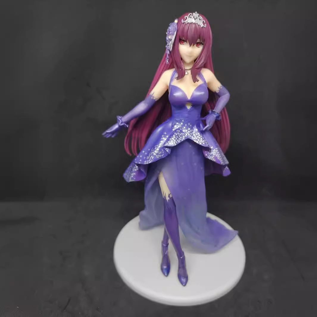 fate/命运之夜英灵正装 礼服斯卡哈 师匠 站姿 盒装手办模型-阿里巴巴