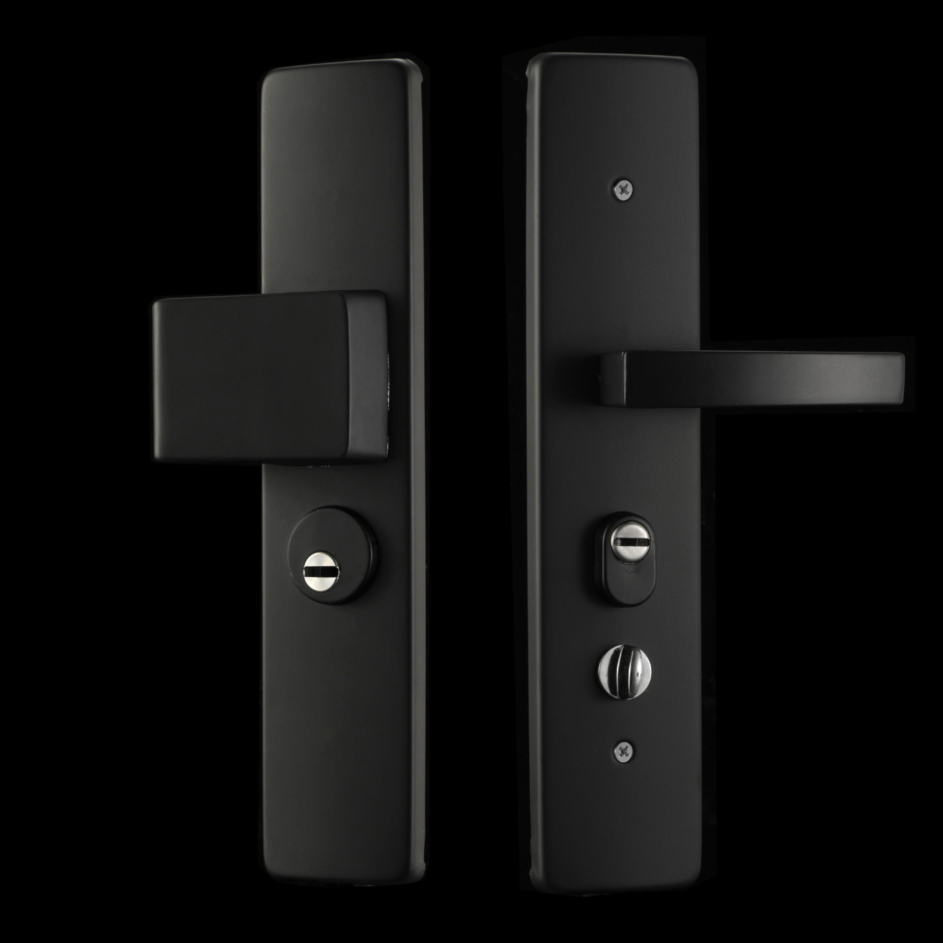 防盗门把手锁具红古铜大门执手内锁入户门锁加厚进入户门拉手定制