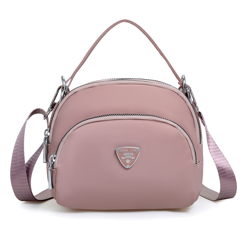 外贸跨境时尚洋气轻便迷你手提包潮流百搭牛津布单肩包女士斜挎包