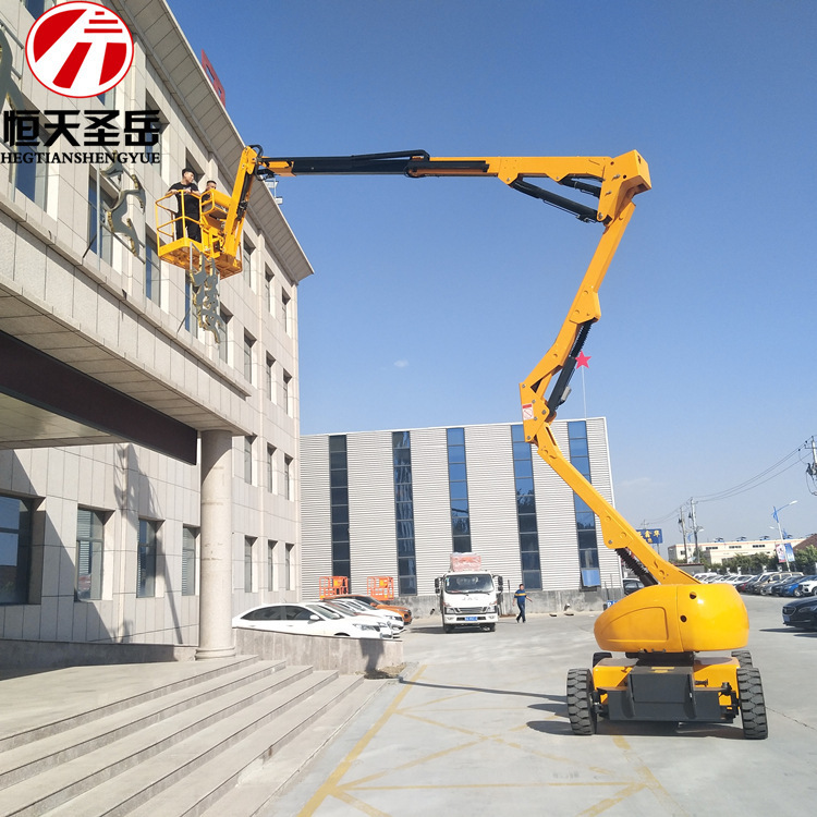 自行曲臂式升降机电动液压升降平台移动举升梯高空作业登高车