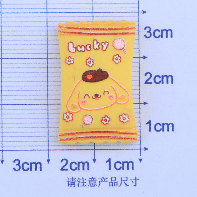 Candy Series New Candy Toy DIY Cream Glue Homemade Phone Case Fruit Clip Head Rope Resin Accessories Refridgerator Magnets