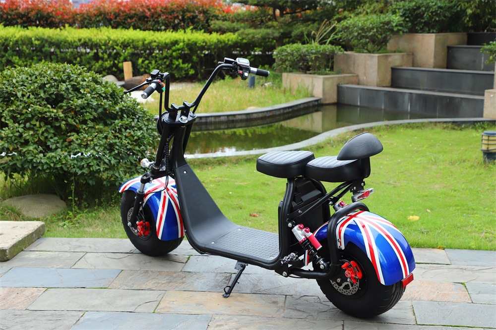 新款哈雷电动车电瓶车成人大轮宽胎锂电池代步车沙滩车代步车外贸