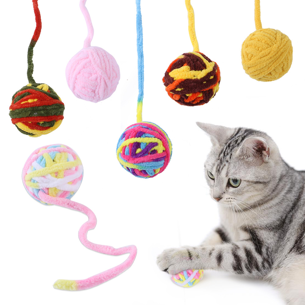 猫玩具毛线球
