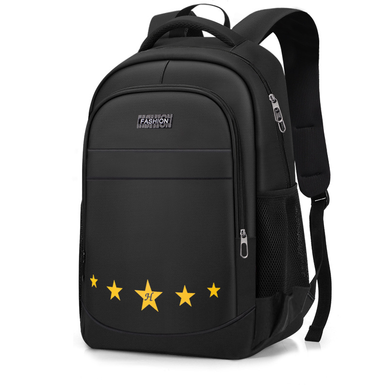 2023 New Large-Capacity Backpack Business Computer Bag Elementary and Middle School Student Schoolbags Fashion Simple Backpack Travel Bag