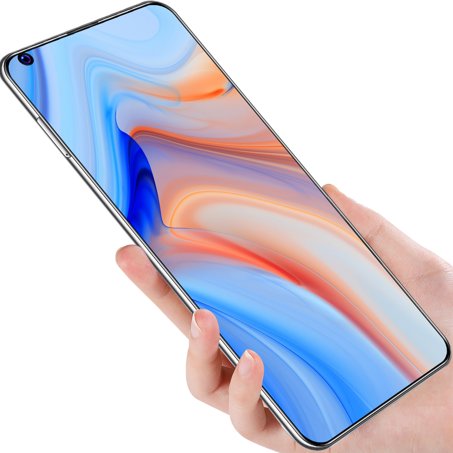 跨境x50pro智能手机 6.8寸穿孔大屏 安卓手机外贸批发跨境手机