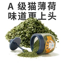 猫薄荷罐装高纯度去毛球可食用猫粮薄荷草干草