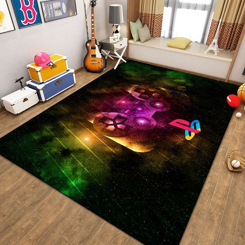 European and American Style Carpet Floor Mat Home Living Room Bedroom Carpet Colorful Game Handle E-Sports Room Carpet Free Shipping by Manufacturer