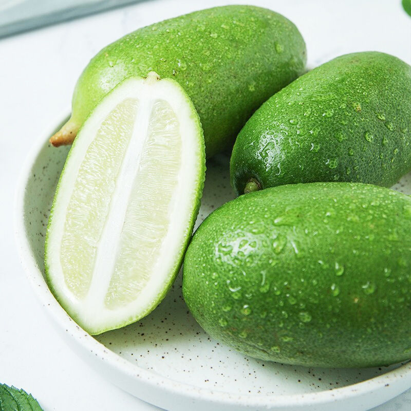 海南香水无籽青柠檬当季新鲜水果无籽柠檬奶茶店专用整箱批发