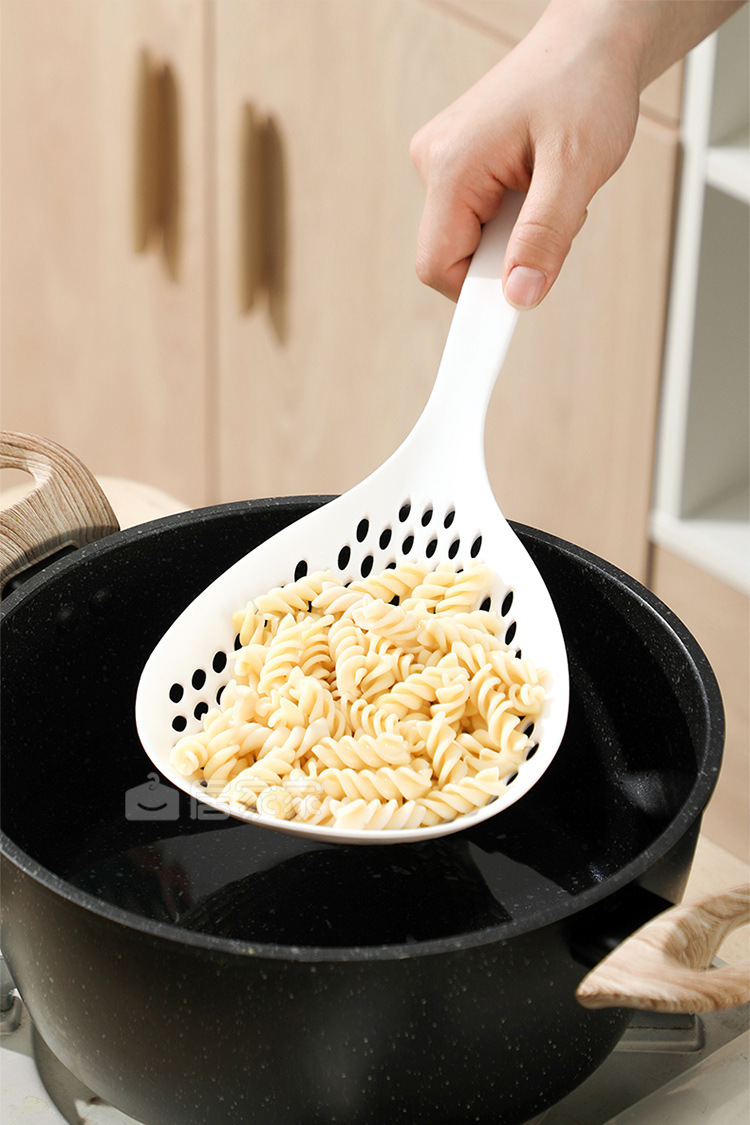 日式捞饺子大漏勺厨房长柄捞面条勺子家用火锅麻辣烫沥水捞勺滤网