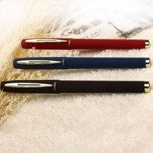 宝克12支0.7mm中性笔签字笔加粗商务碳素笔芯大容量0.5/1.0笔